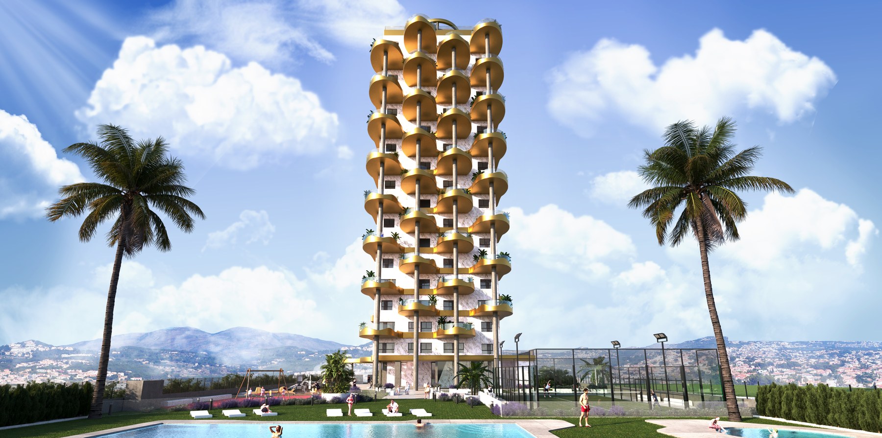 Golden Leaves Tower Calpe project image
